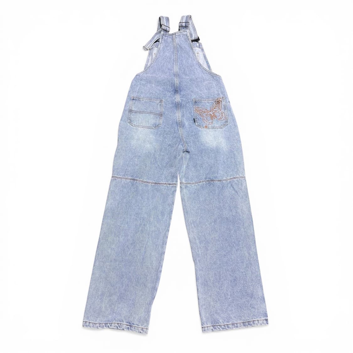 FREE 팬시클럽 연청 데님 풀오버 멜빵바지 상품이미지2