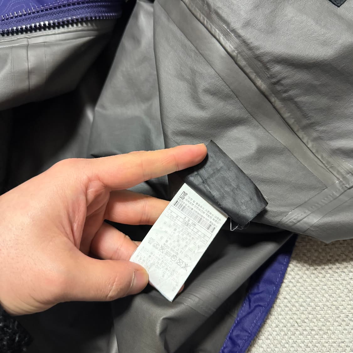 코오롱스포츠 고어텍스 팩라이트 바람막이 자켓 상품이미지6