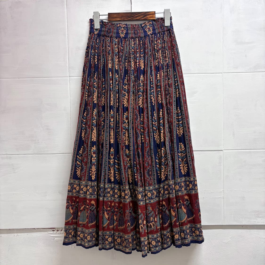 히피 에스닉 패턴 롱 스커트 JPN 상품이미지5