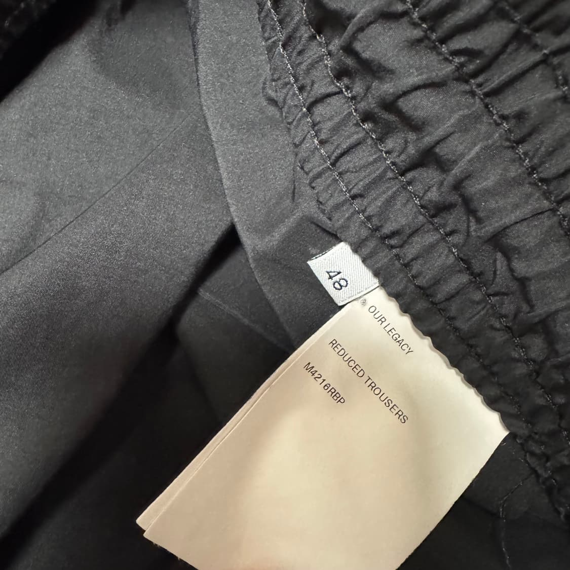 [48] 아워레가시 나일론 팬츠 블랙 상품이미지6