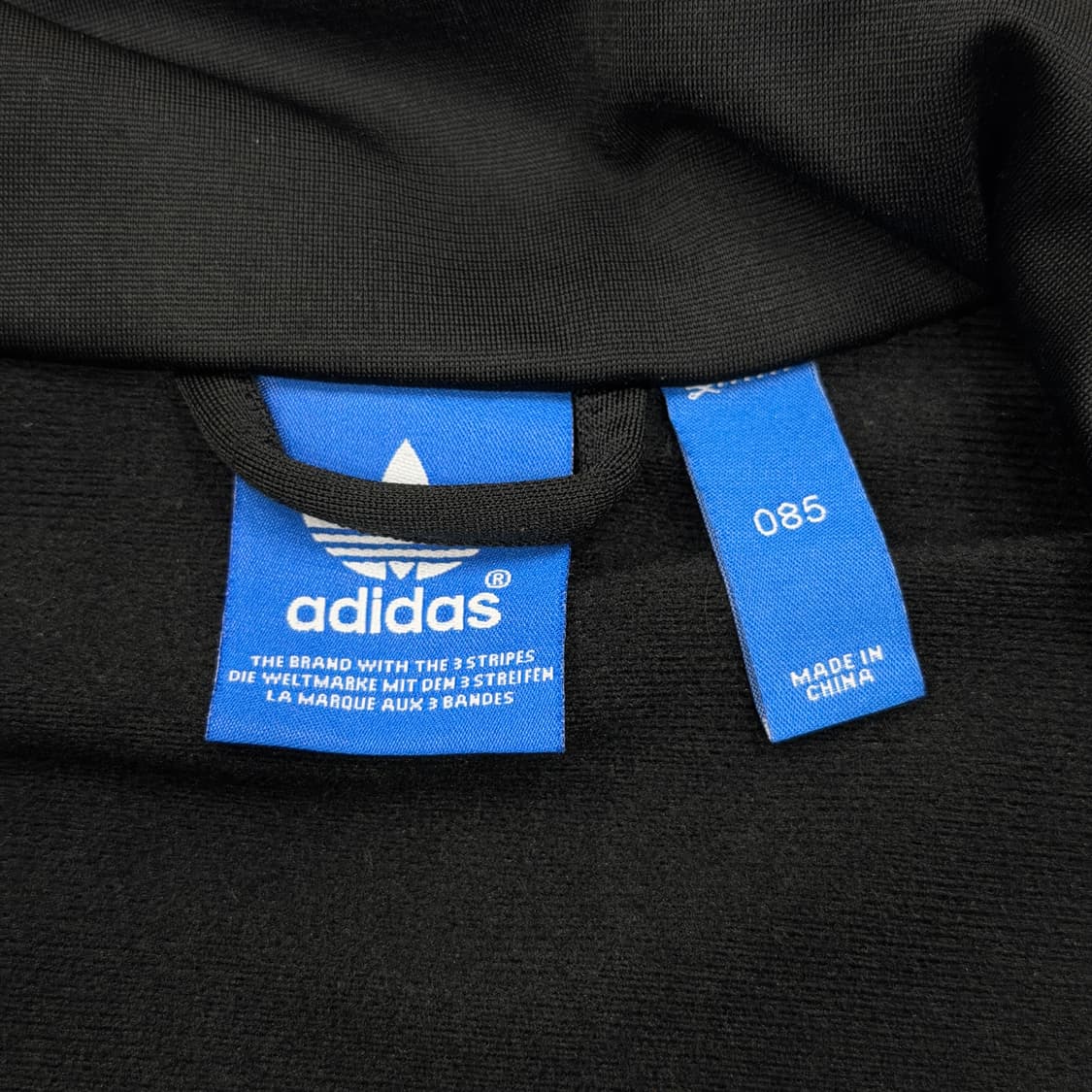 아디다스 빈티지 빅로고 파이어버드 레이스 트랙탑 져지 자켓 블랙 XS 상품이미지5