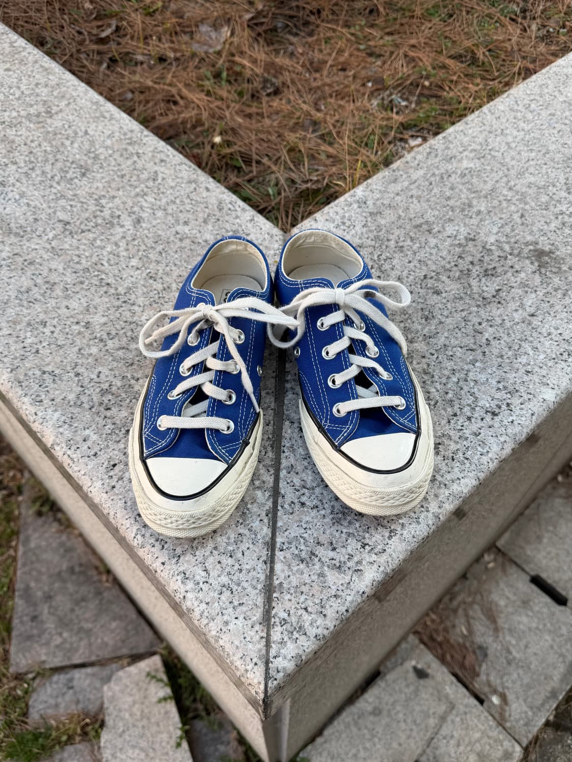 Converse 컨버스 척 70 로우 빈티지 캔버스 러쉬 블루 상품이미지1