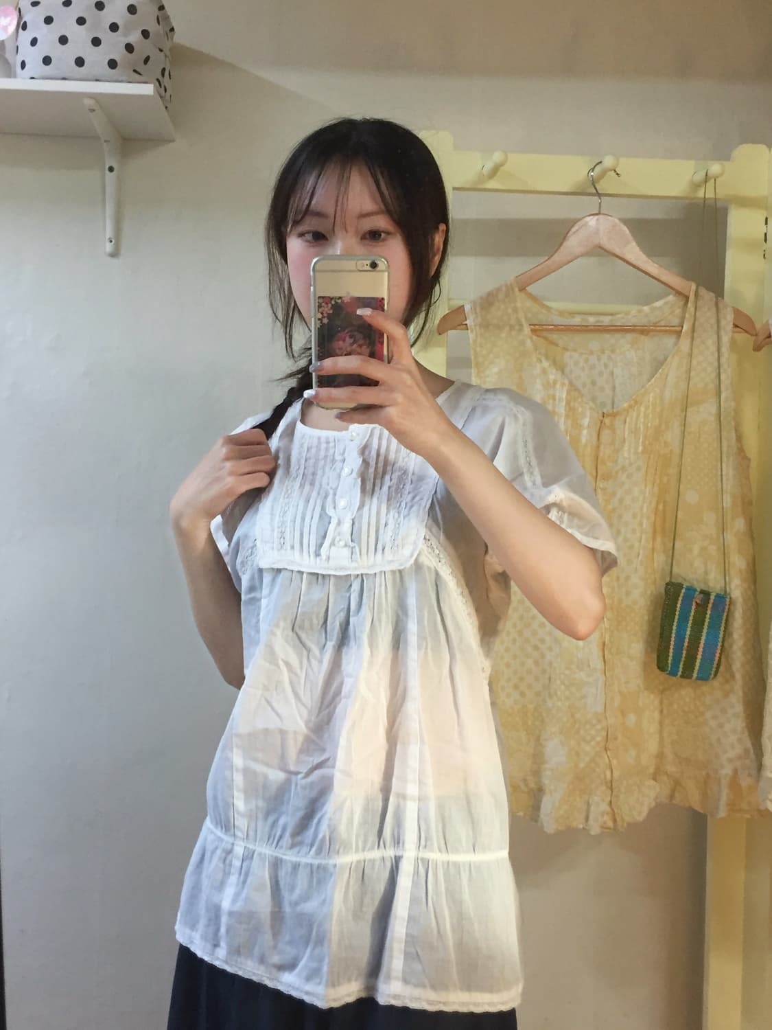 레이스 디테일 블라우스 상품이미지6