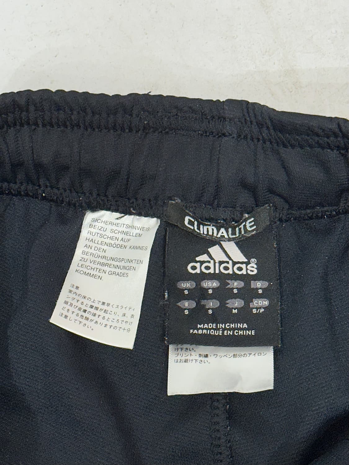 00s 아디다스 블랙 골드 삼선 와이드 팬츠 M 상품이미지7