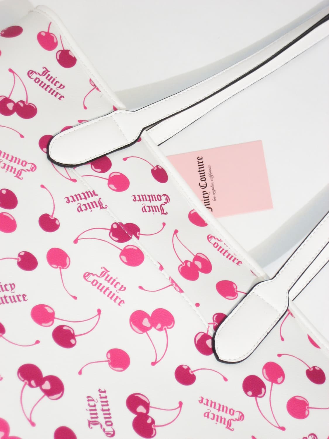 쥬시 꾸뛰르 핑크 체리 숄더백 + 핑크 체리 챰 🍒 갸루 y2k 상품이미지4