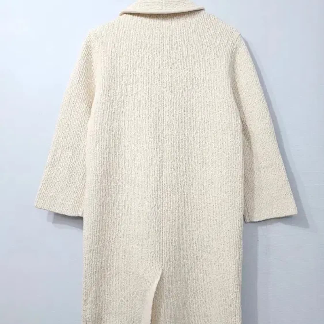 (새상품급) 3.1 필립림 실크 아이보리 롱코트 ~55 상품이미지3
