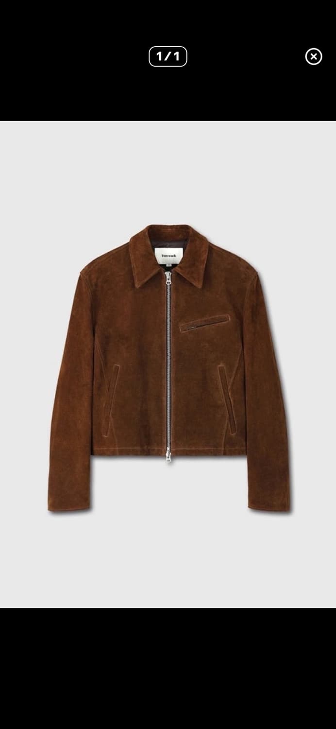 토니웩 카프스웨이드 디트로이드 자켓 L 상품이미지2