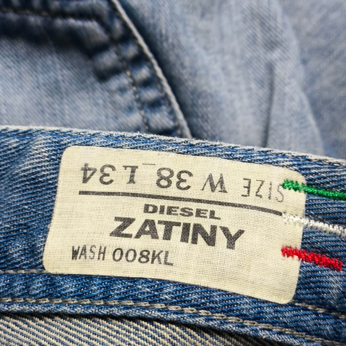 [38, Made in Italy] DIESEL 디젤 부츠컷 ZATINY 상품이미지6