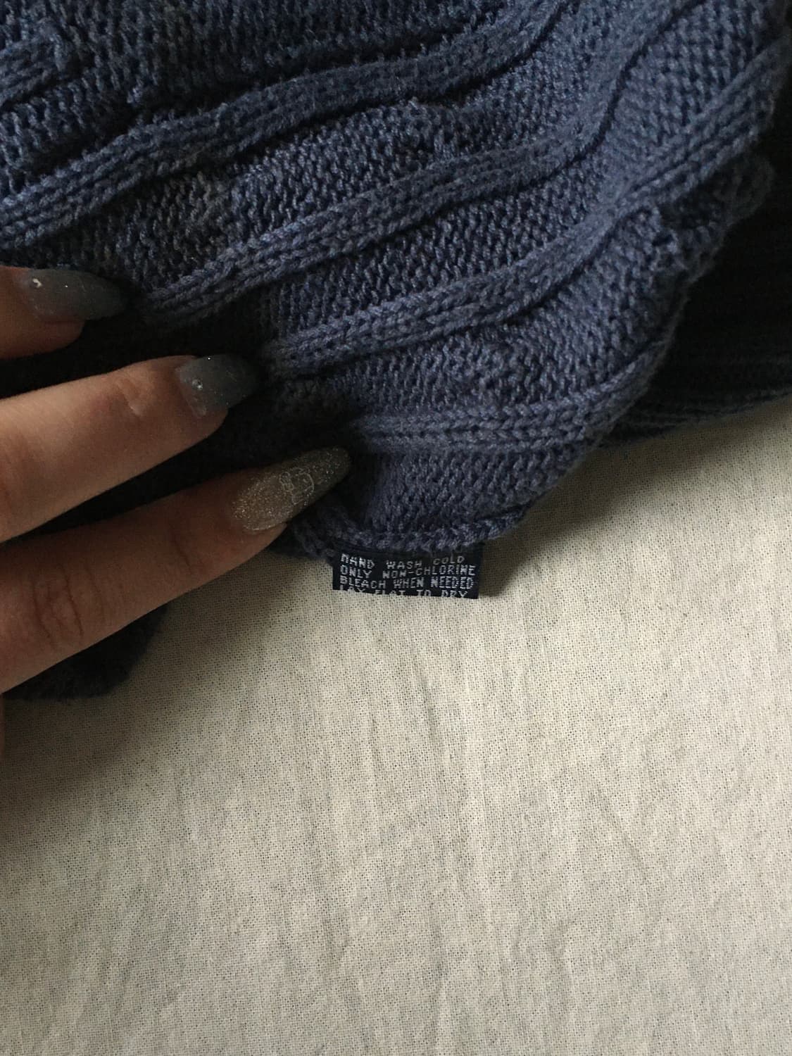 폴로 케이블 니트가디건 상품이미지5