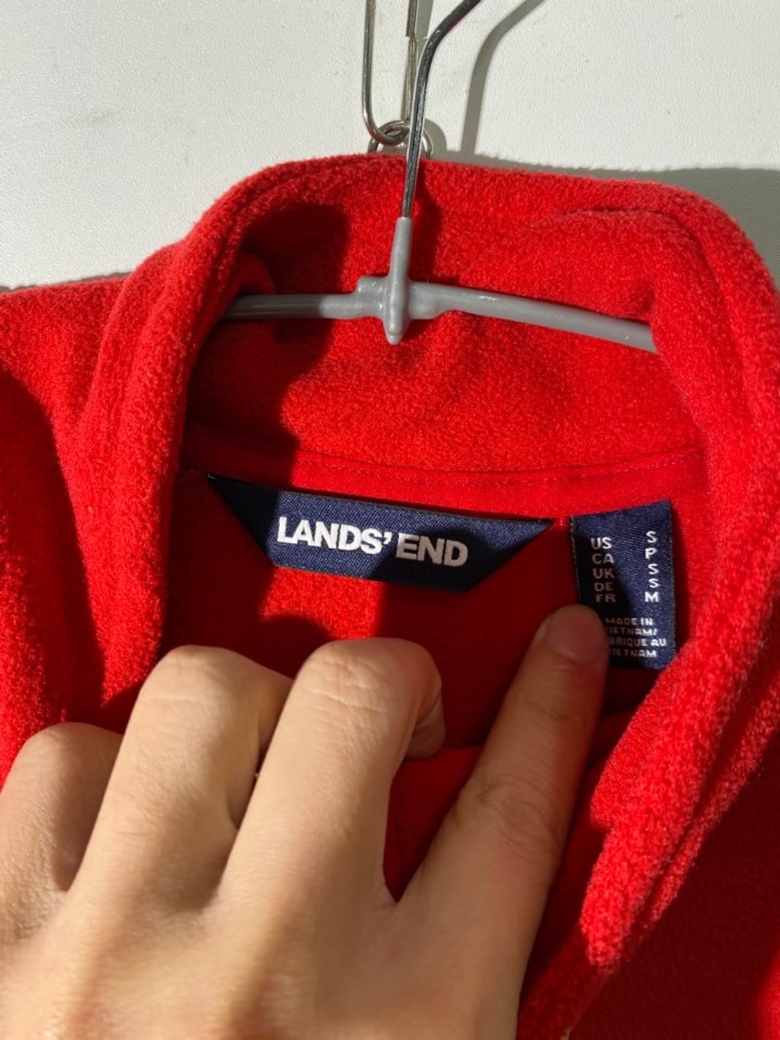 land's end 반집업 플리스 후리스 상품이미지3