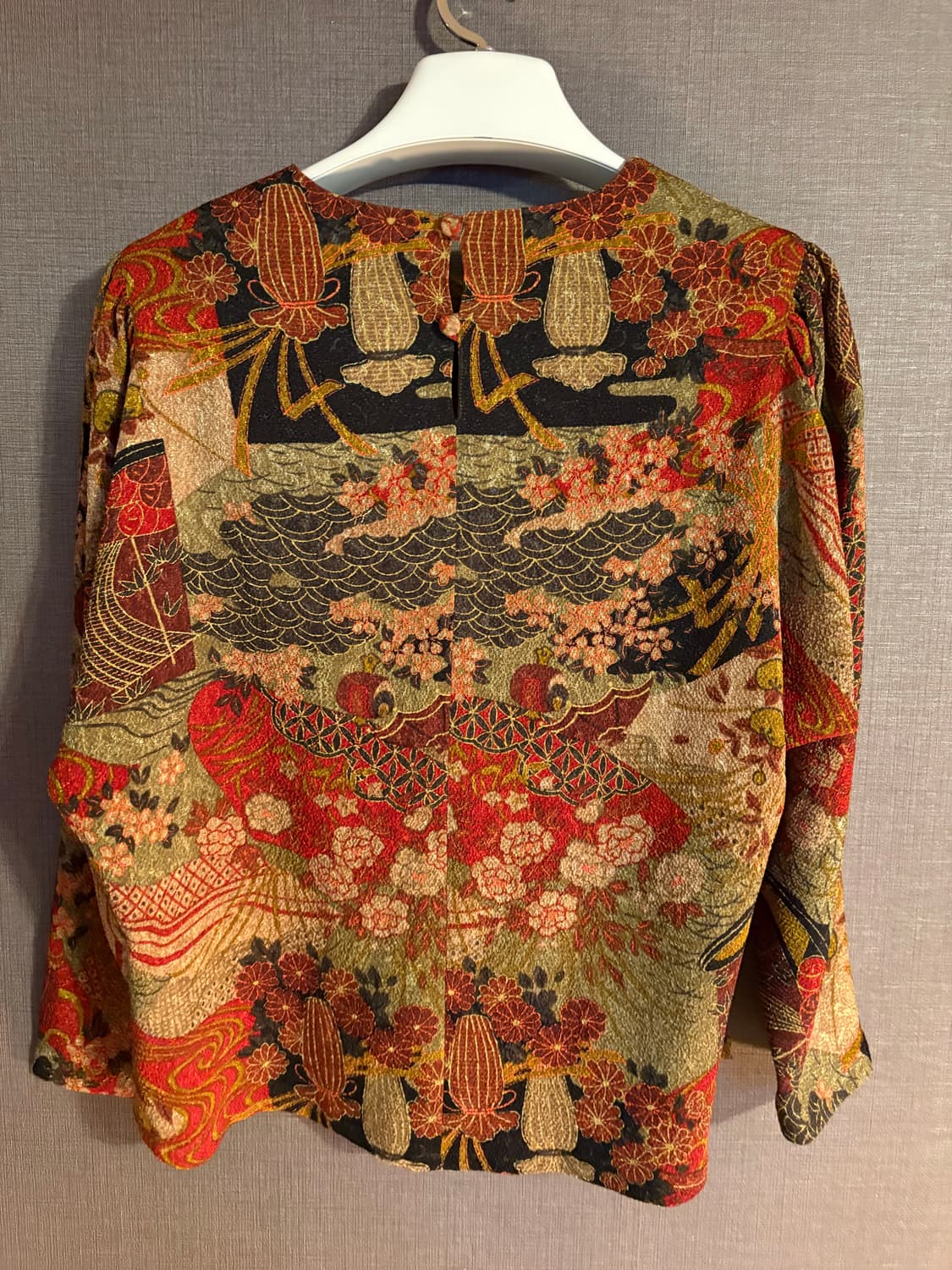 Hitoshi Tamura 패턴 블라우스 Japan 상품이미지6