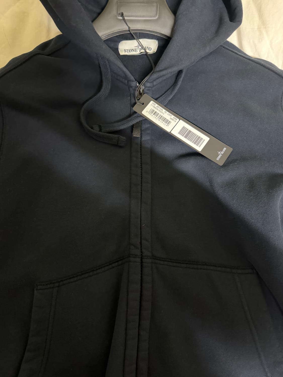 스톤아일랜드 후드집업 네이비 L 상품이미지3