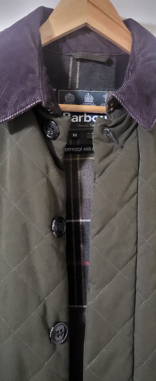 바버 타탄 자켓(코트)M 상품이미지2