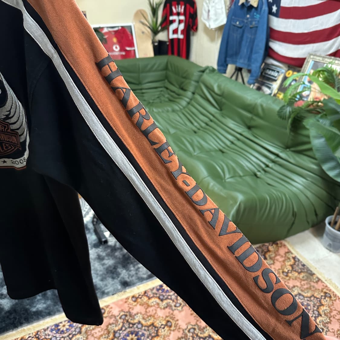 할리데이비슨 105th 엠브로이드 슬리브 상품이미지5