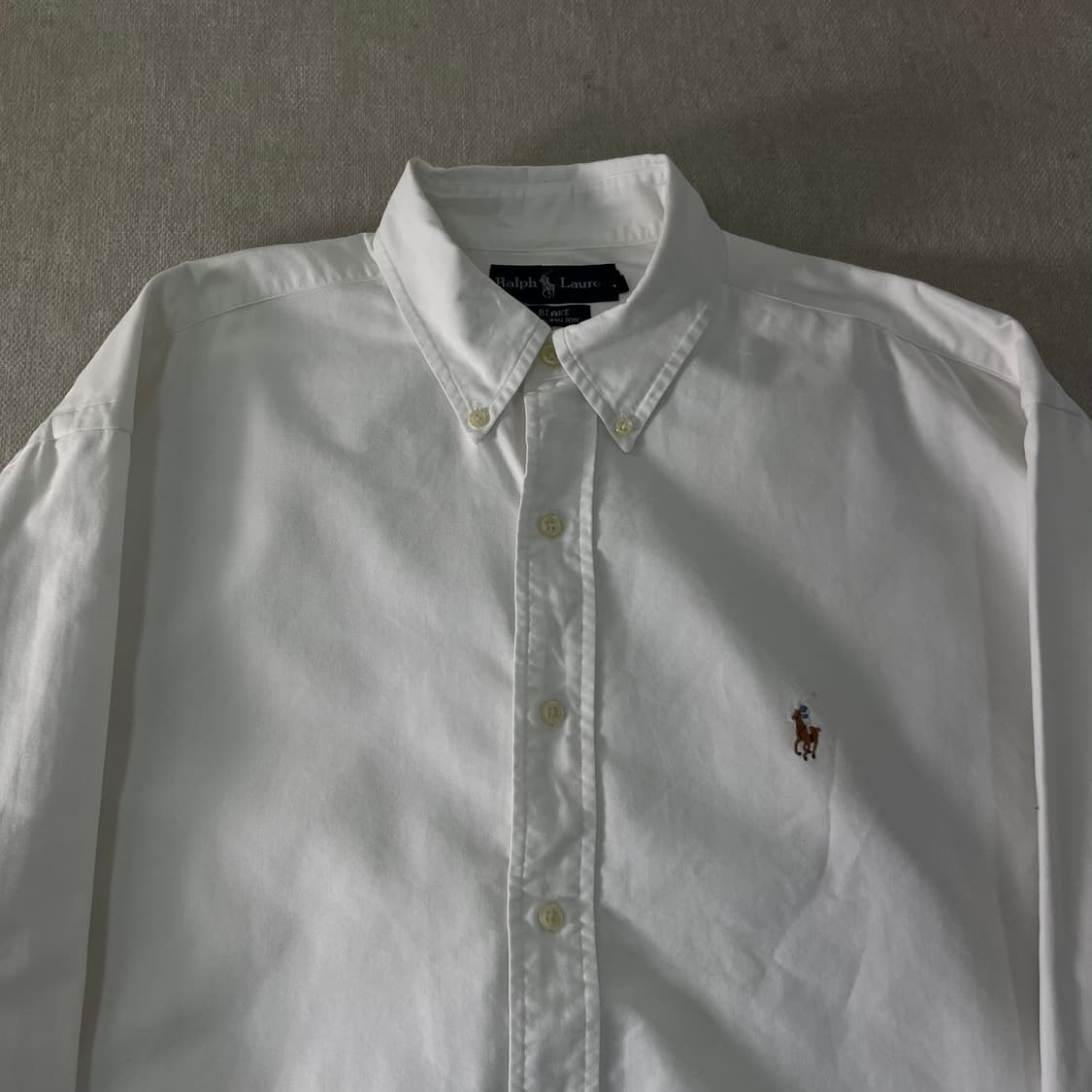 105 폴로랄프로렌 코튼 화이트 셔츠 상품이미지2