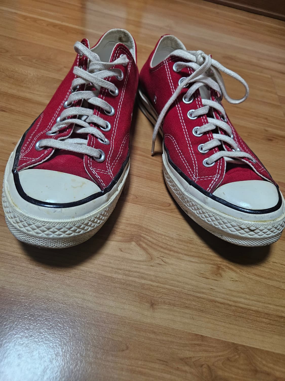 컨버스 척테일러 척70 로우 레드 275 상품이미지1