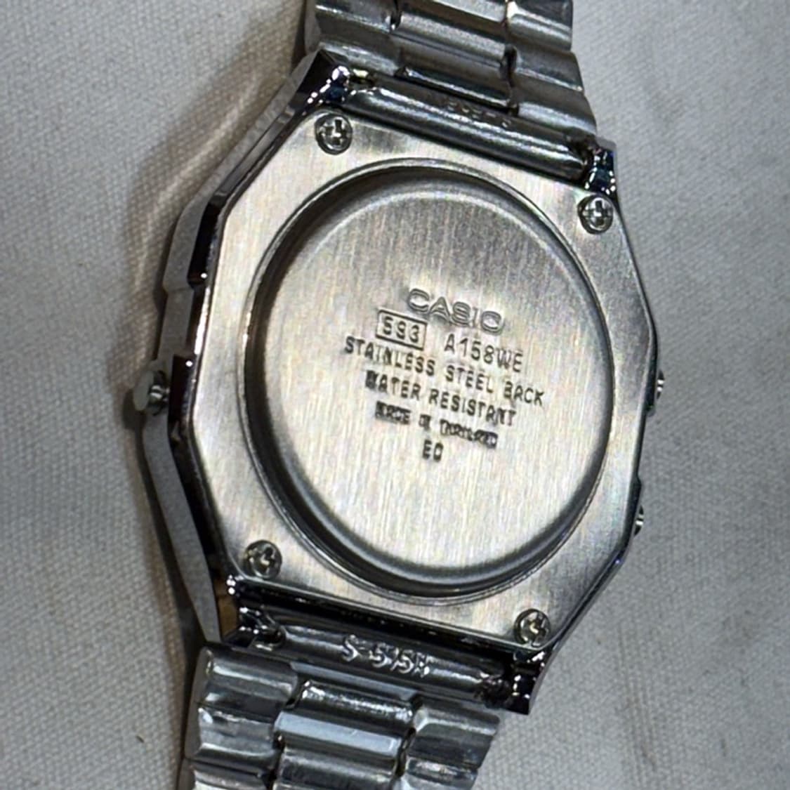 카시오 전자시계 A158 판매합니다. 상품이미지2