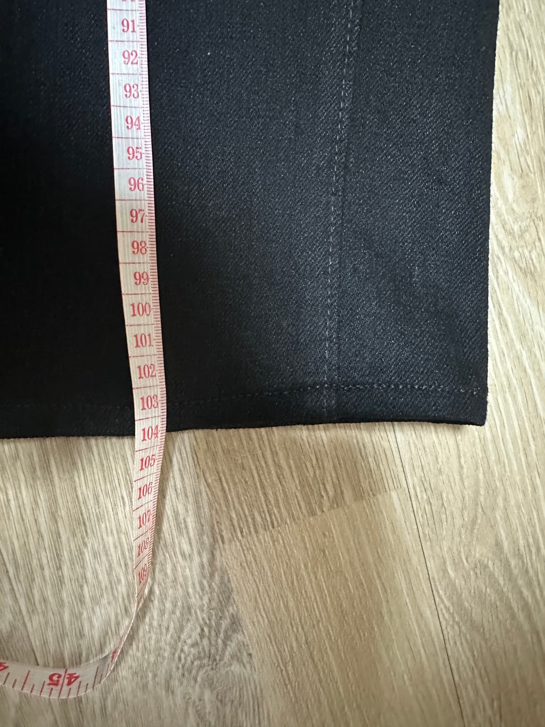 TCB JEANS LATE40 블랙 셀비지 데님 36사이즈입니다. 상품이미지10