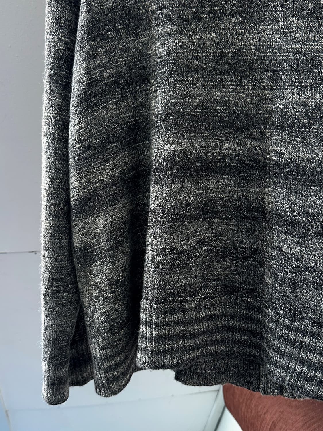 Pattern knitted 2way neck zip jacket 상품이미지10