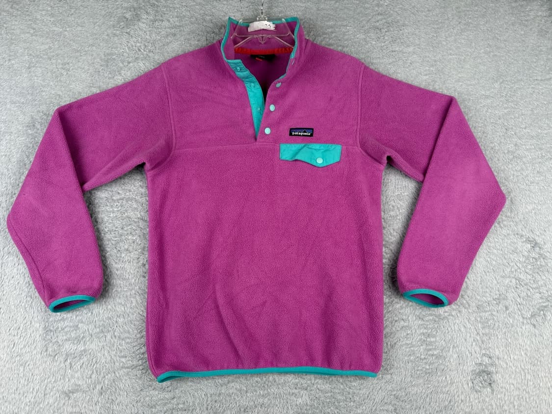 16SP 파타고니아 신칠라 스냅-T 퍼플/민트 상품이미지1