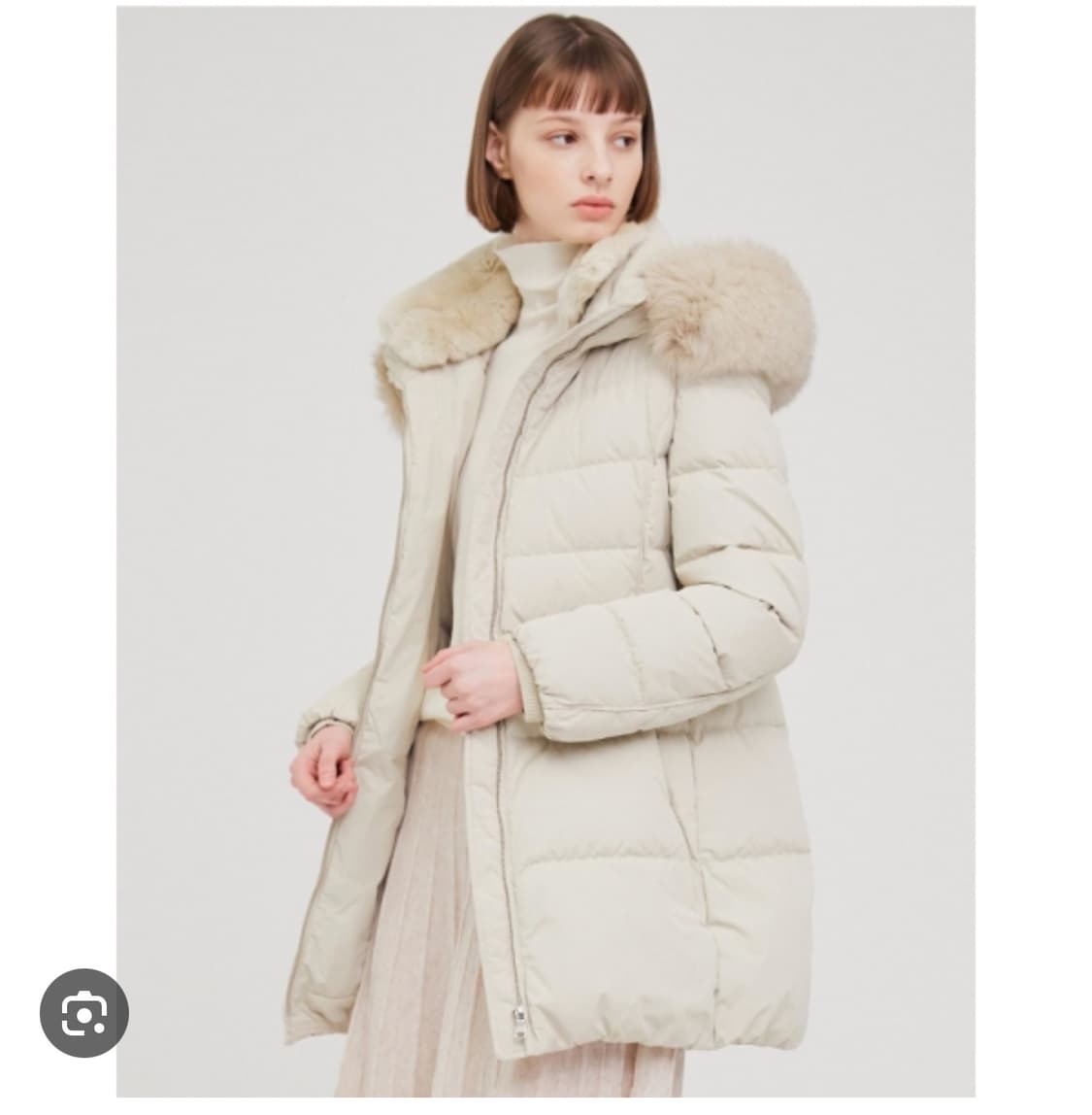 헤지스 여성 퍼 패딩 상품이미지8