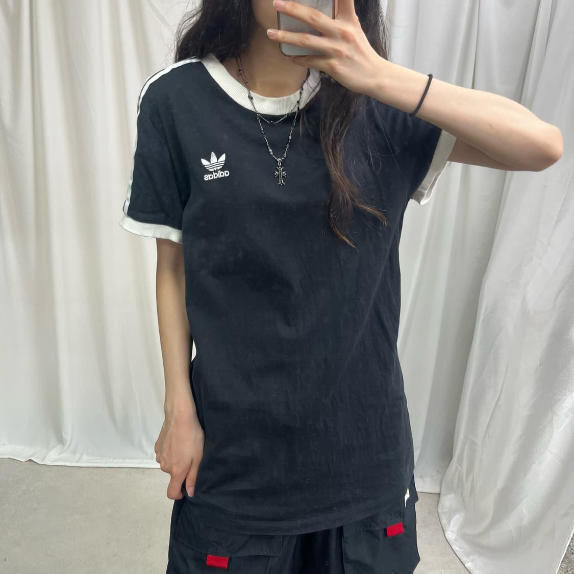 Adidas firebird linger T-shirts 상품이미지3