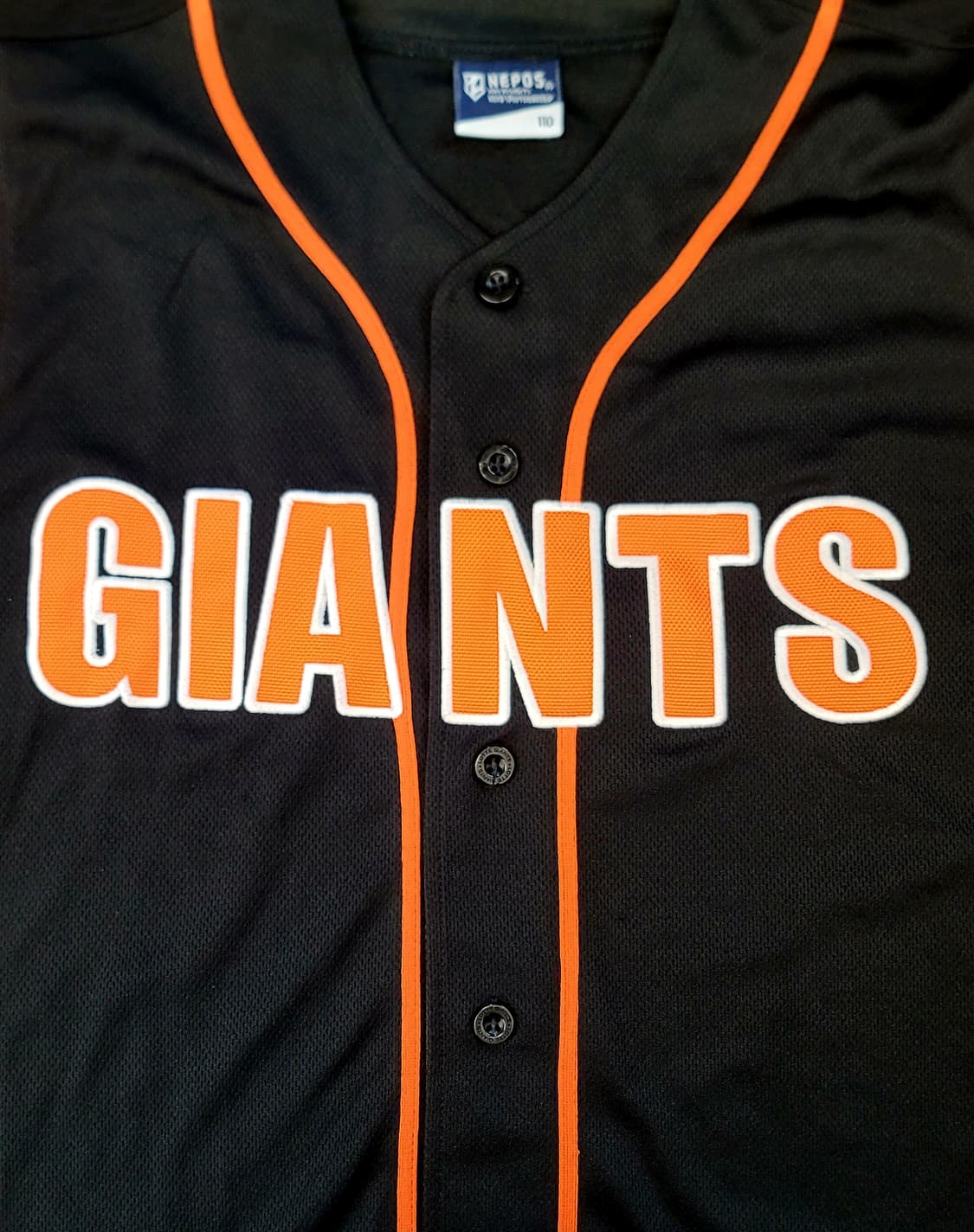 [110.XXL] 네포스 롯데자이언츠 원정유니폼(No.31 손아섭 마킹) 상품이미지6