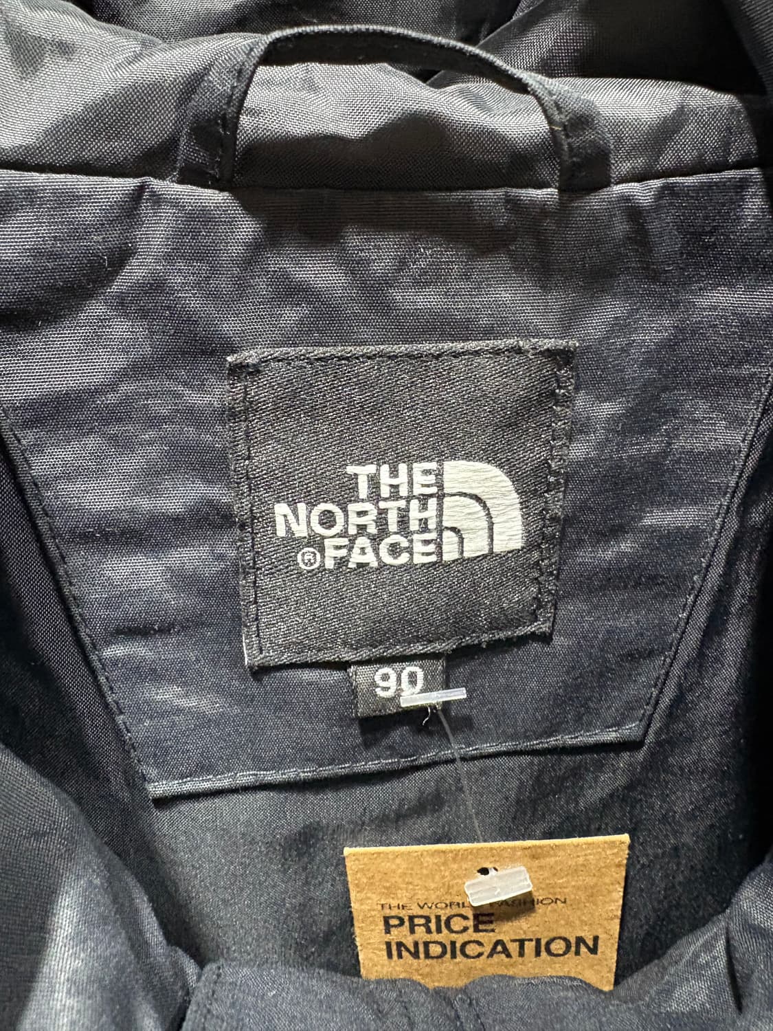 S 노스페이스 블랙 후드 바람막이 상품이미지5