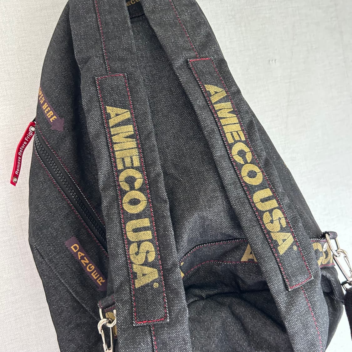 AMECO Denim Duffle Bag 상품이미지5