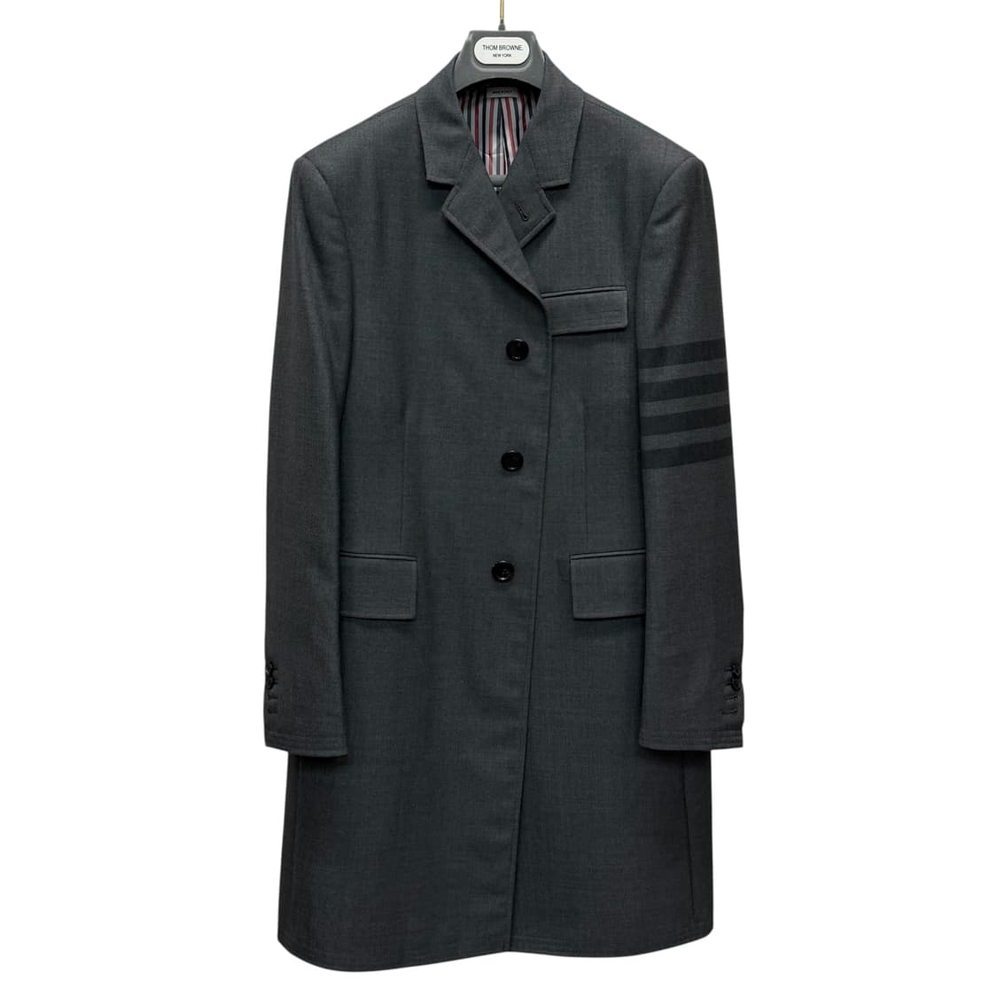 톰브라운 체스트 필드 사선 코트 (95)  상품이미지1