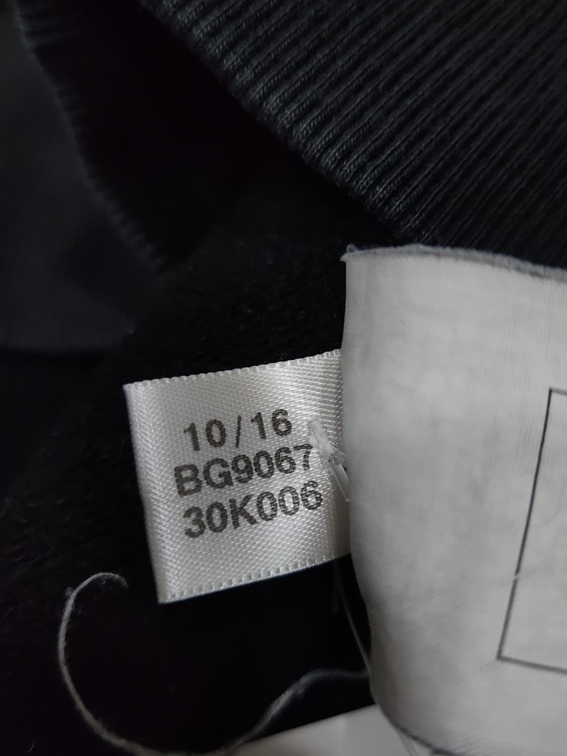 아디다스 블랙 빅로고 후드티 남성 105사이즈 상품이미지6