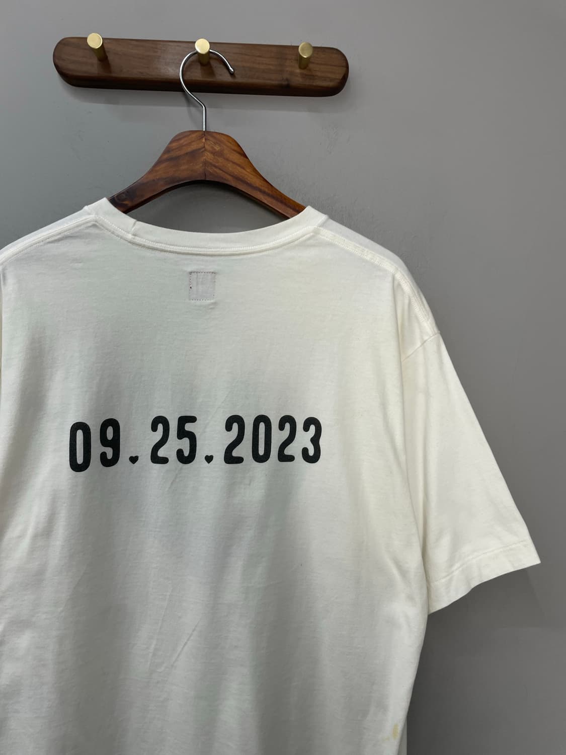 휴먼메이드 블랙 하트로고 반팔 H591 상품이미지5
