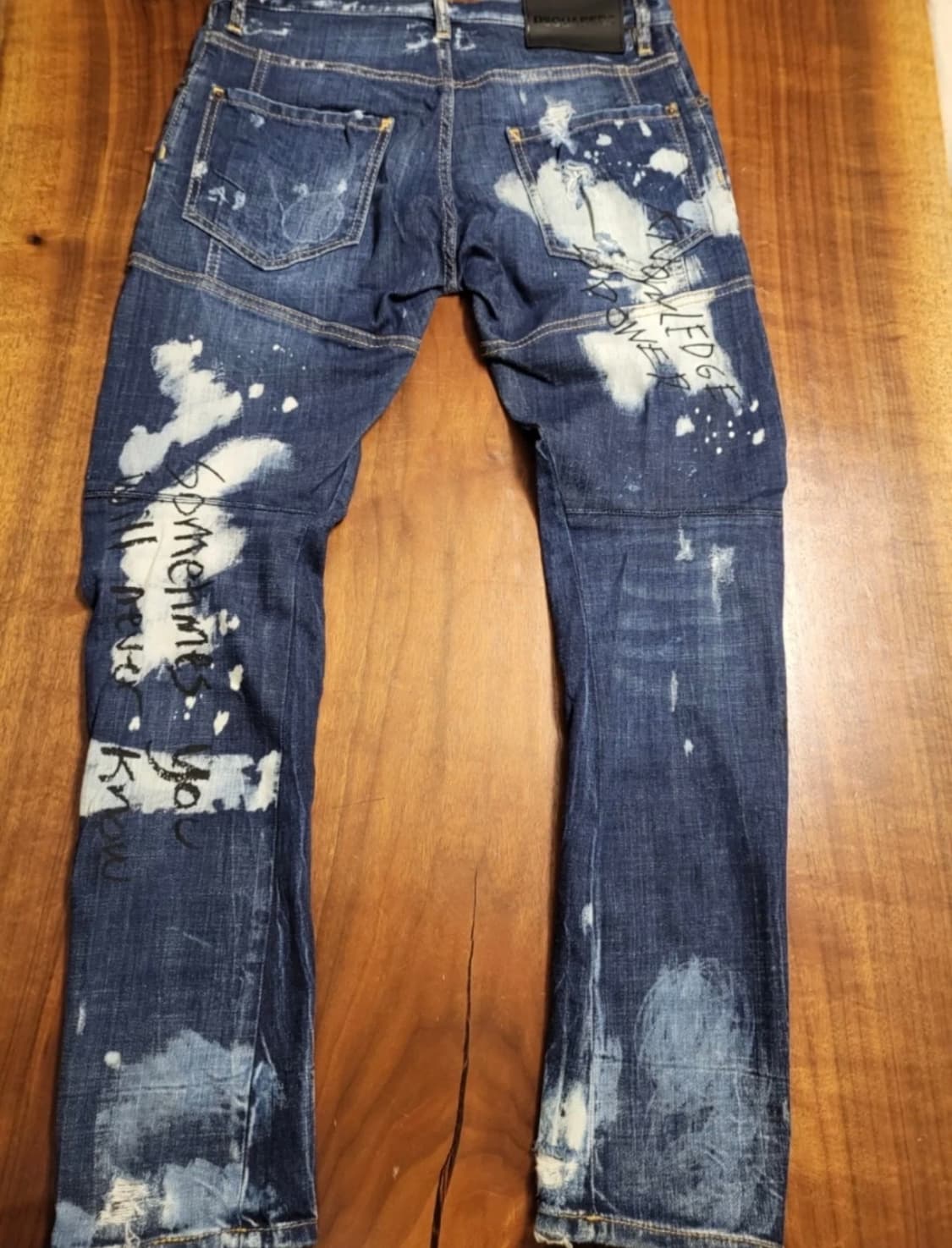 디스퀘어드2 17FW 그라피티 페인팅 워싱 진 상품이미지3