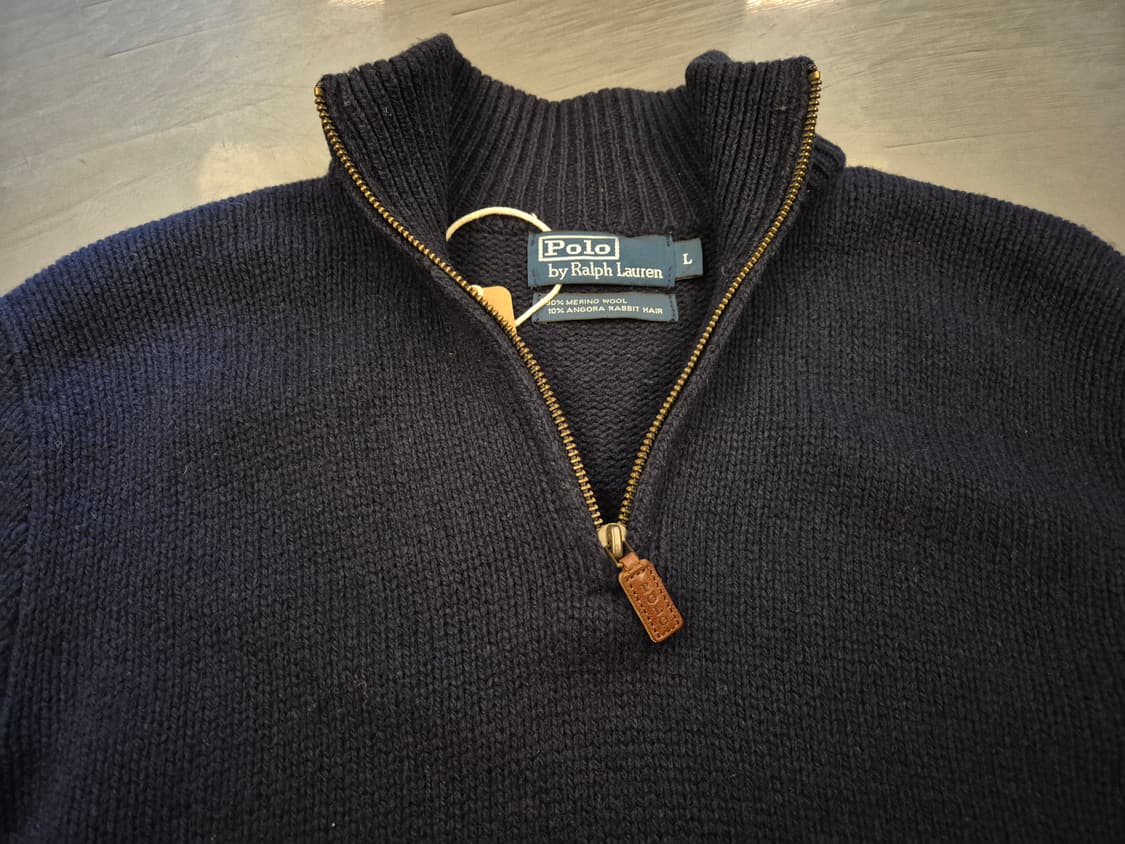 폴로랄프로렌 메리노 앙고라울 짚업 니트 상품이미지2