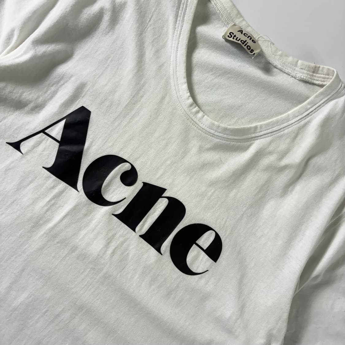 Acne studios  아크네스튜디오 스펠아웃 프린팅 반팔티 상품이미지2