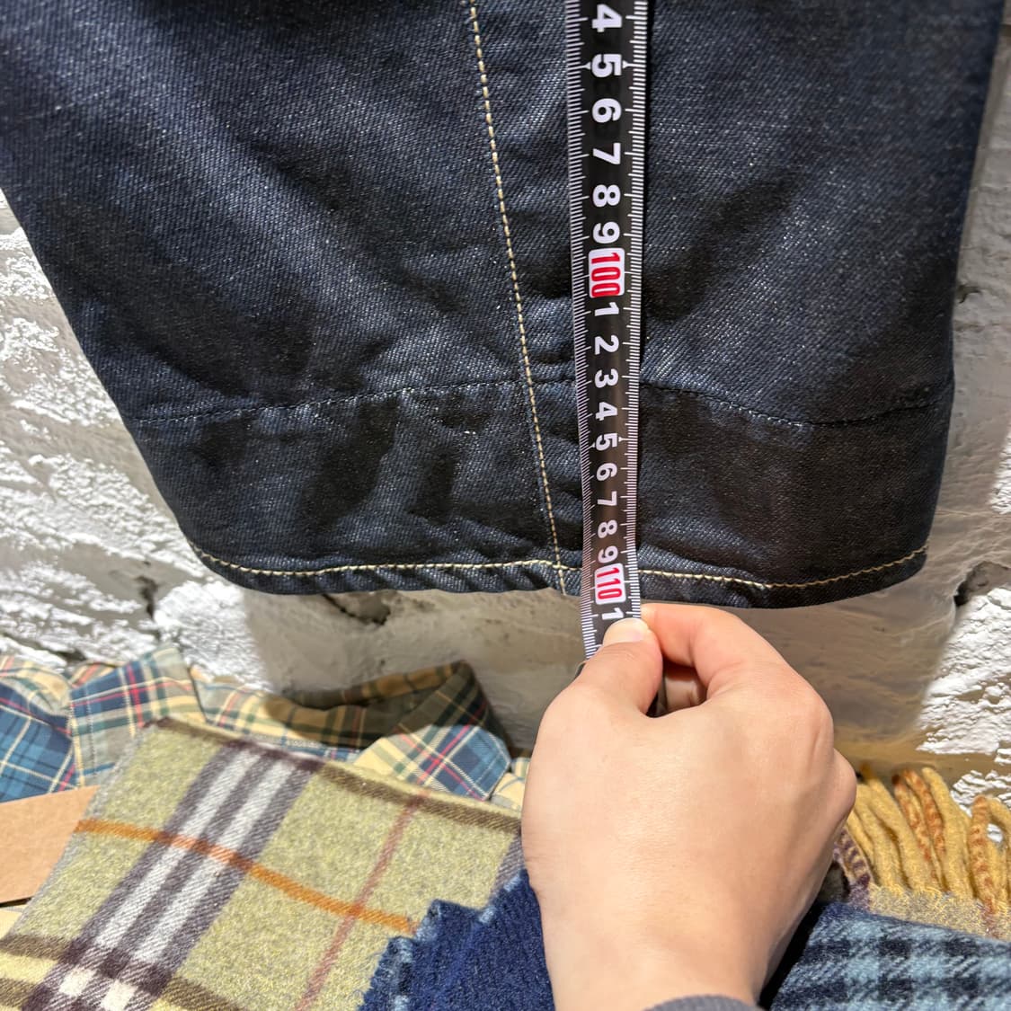 에비수 빈티지 데님 팬츠 36 상품이미지9