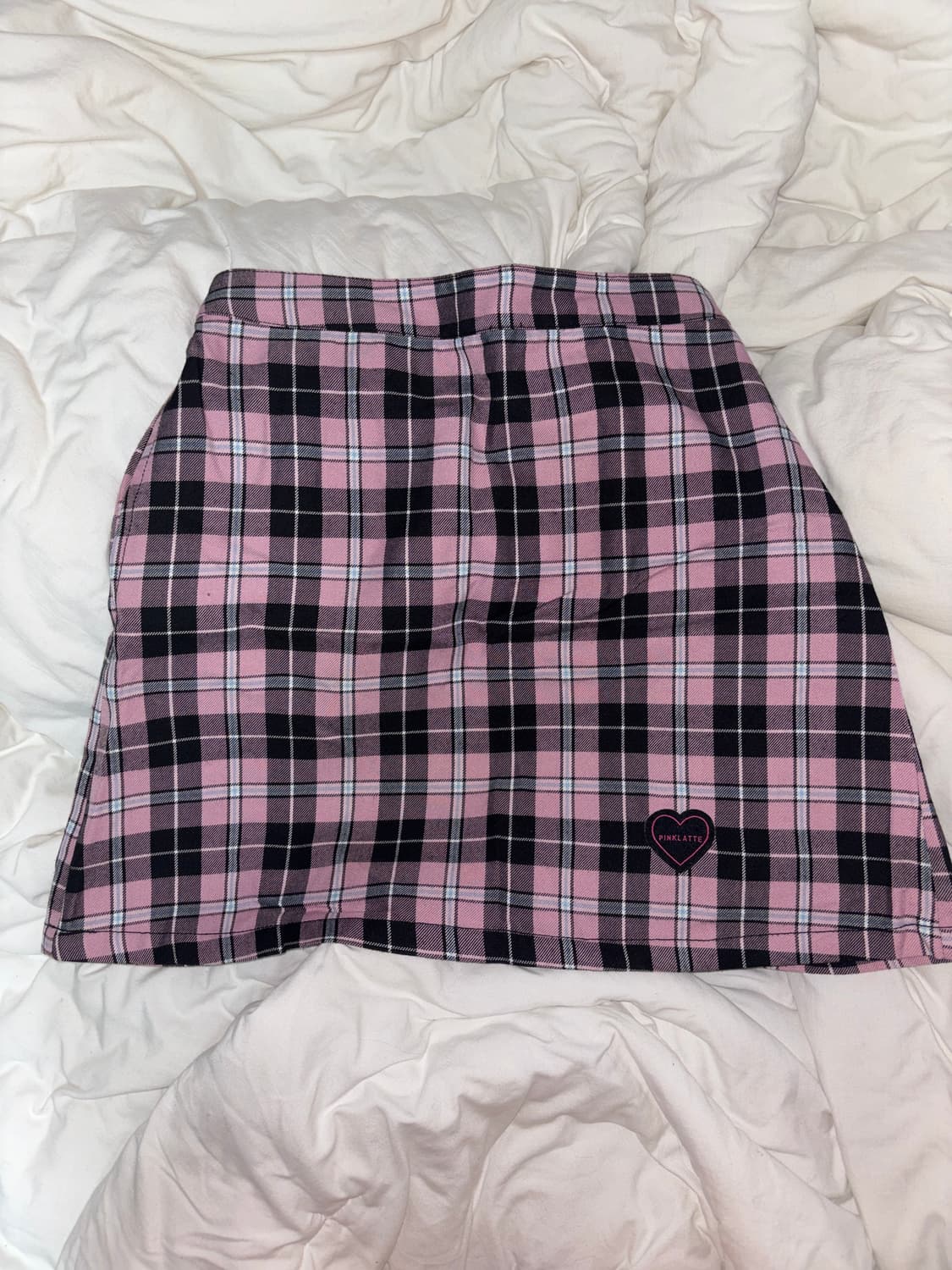 일본빈티지 체크 스커트 상품이미지1