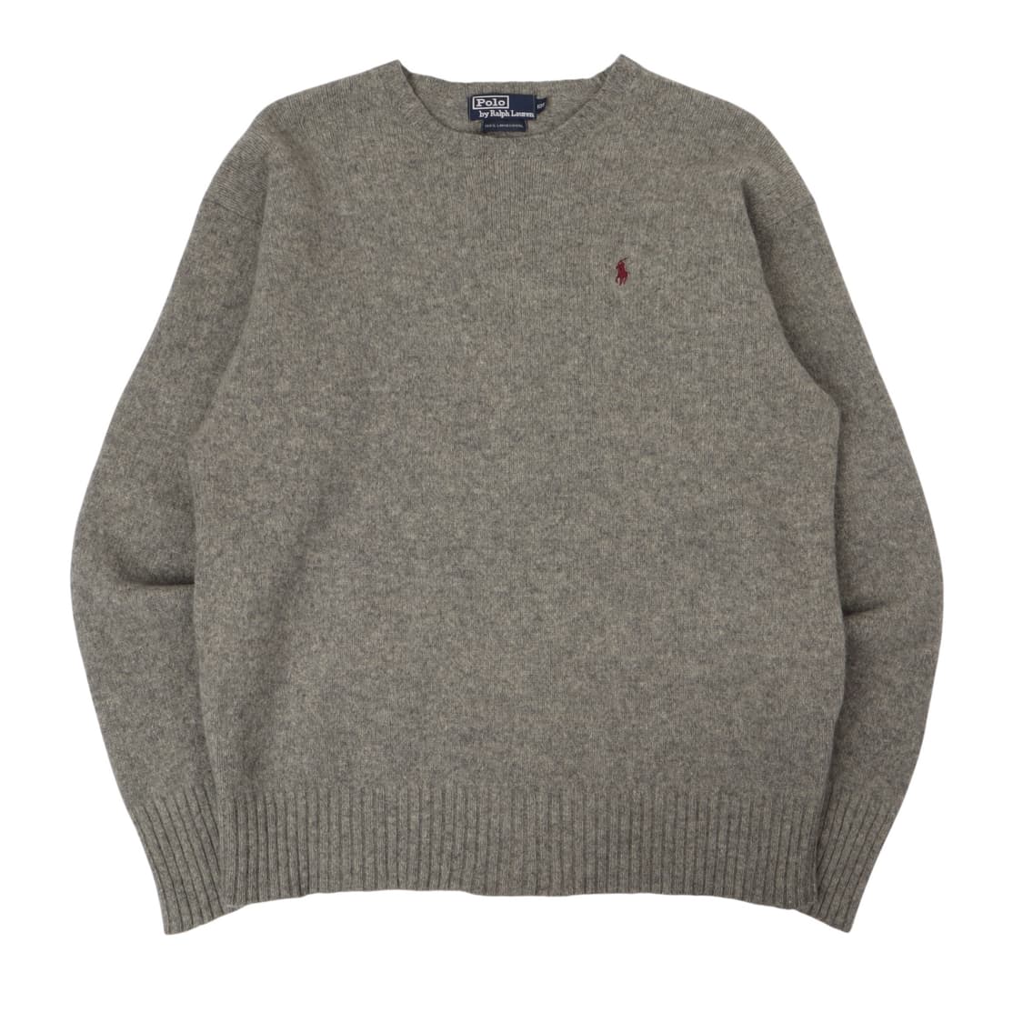 폴로 랄프로렌 그레이 램스울 니트 스웨터 상품이미지1
