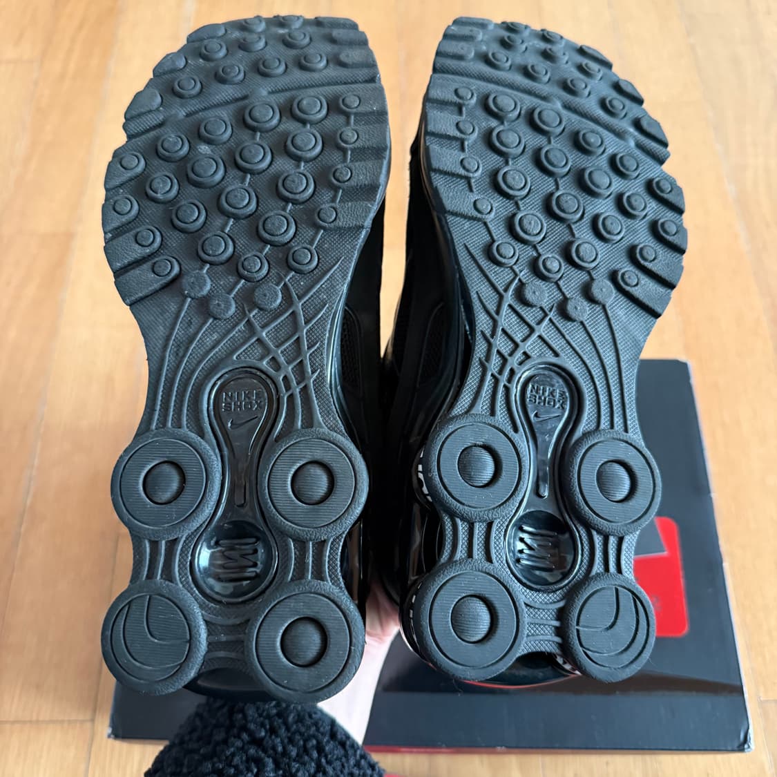 나이키 슈프림 샥스 라이드 2 블랙 270 상품이미지9