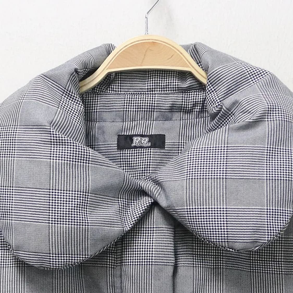 빈티지 리본 패딩 상품이미지3