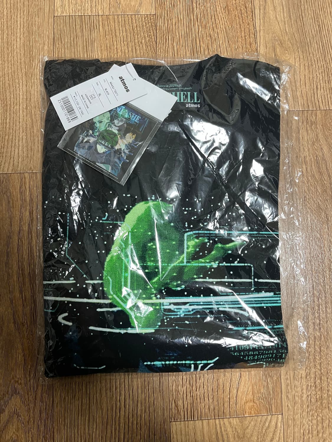 XL)공각기동대x아트모스 한정판 티셔츠 새제품 상품이미지2