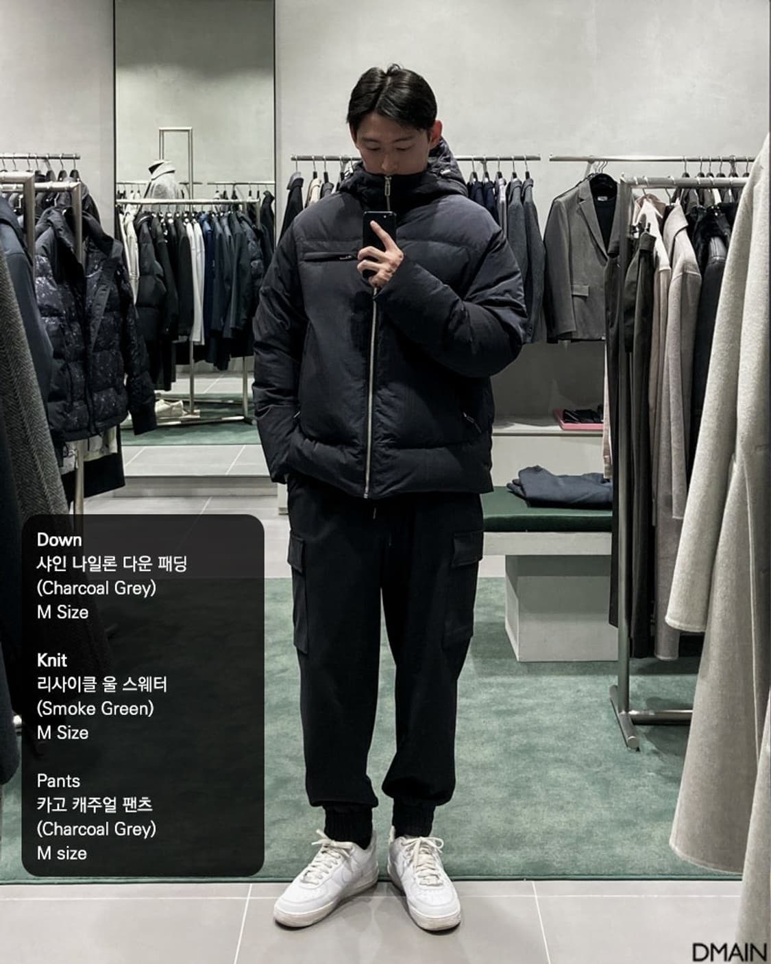 한섬 CK 패딩 정가 128만원 새제품 상품이미지3