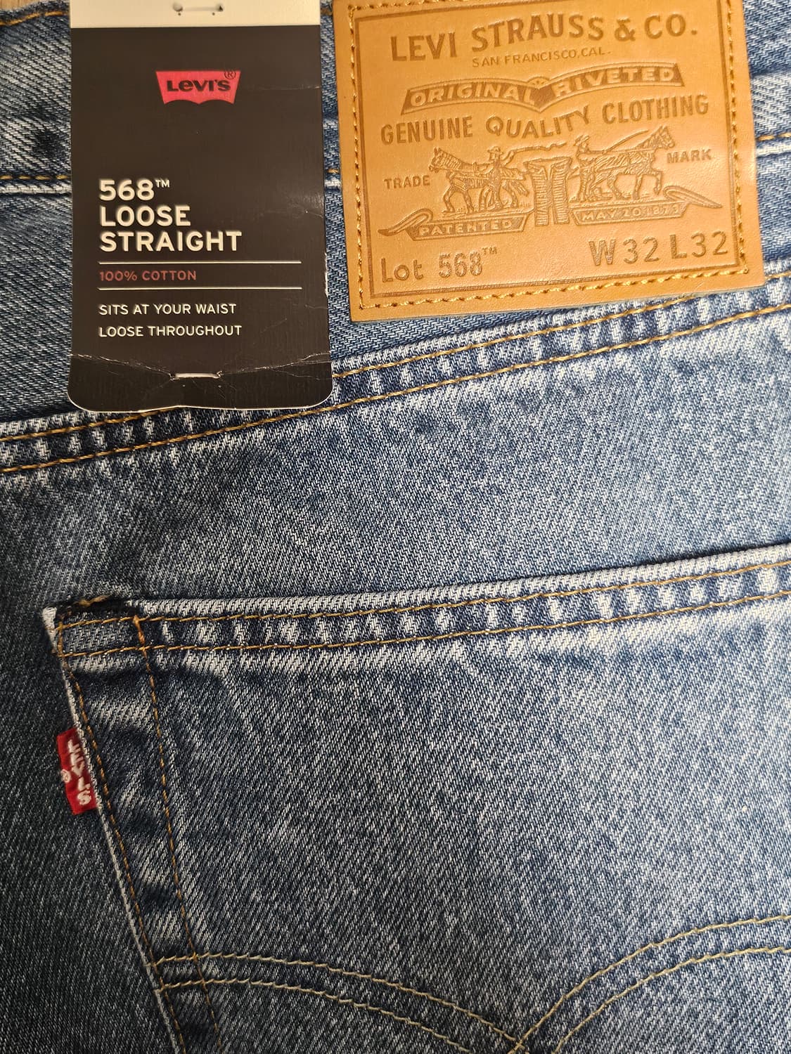 리바이스 568 루즈 스트레이트 상품이미지4