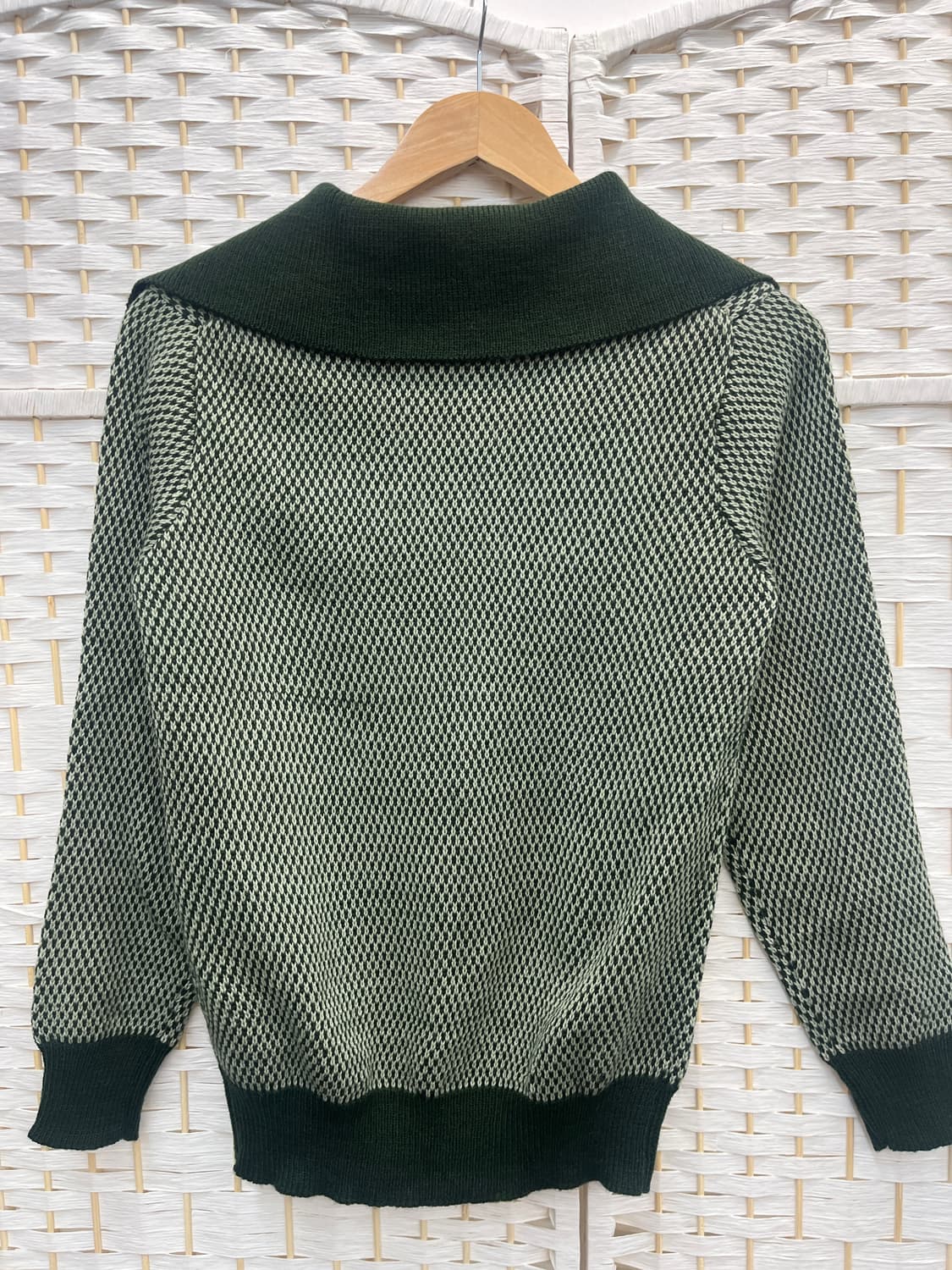 딥 그린 니트 상품이미지4