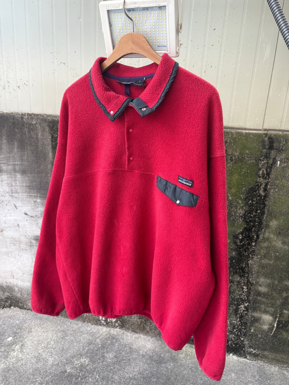 90‘s 파타고니아 스노우리스 신칠라 스냅티 상품이미지3