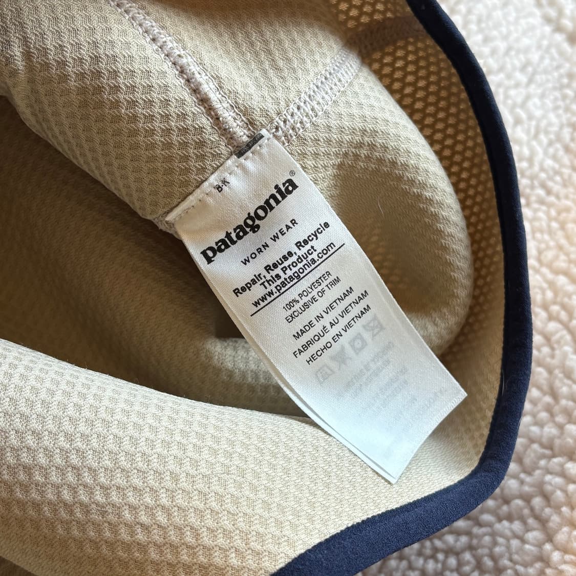 파타고니아 클래식 레트로 X 아이보리 M 상품이미지5