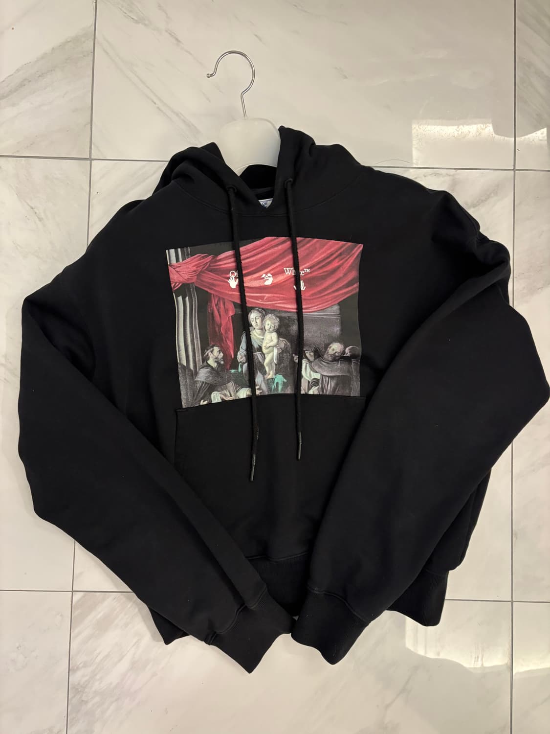 오프화이트 카라바조 후드티 상품이미지2