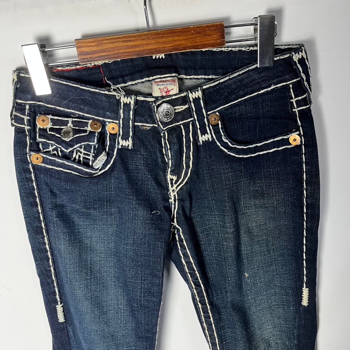 [True Religion] 트루릴리전 조이 수퍼T 스티치 데님팬츠 상품이미지4