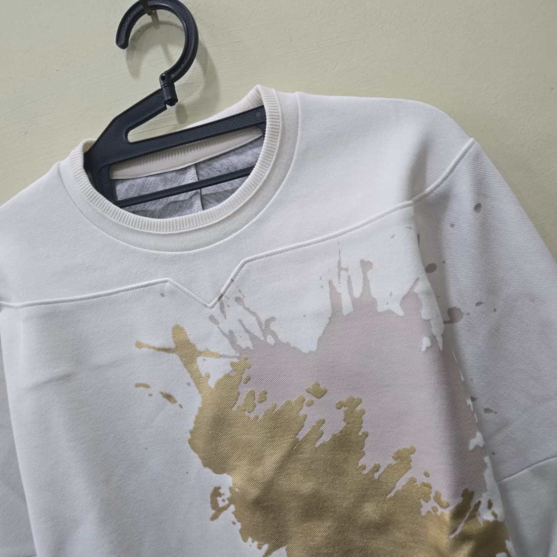 시스템옴므 페인팅 프린트 맨투맨 상품이미지2