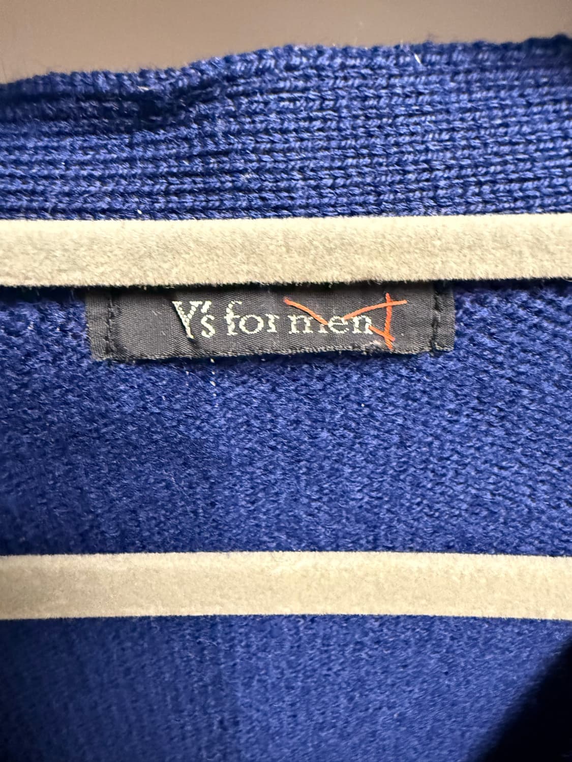 요지야마모토 Y’s for men 네이비 가디건 상품이미지2